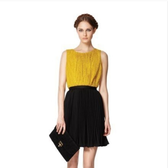 Jason Wu Black Pleated A-Line Skirt size‎ 4